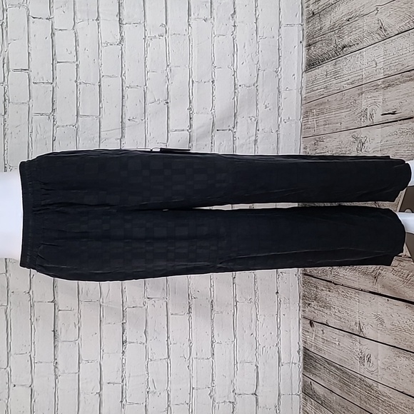 Callahan Pants - Callahan Silky Flowy Cupro High Rise Wide Leg Pull On Kat Pant in Black - NWT
